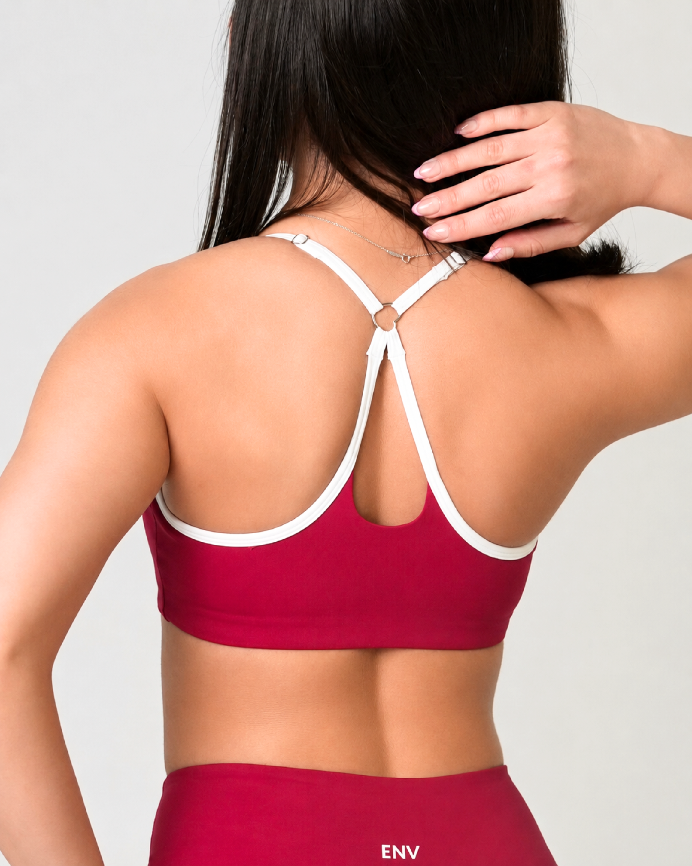 Burgundy Devotion Sports Bra