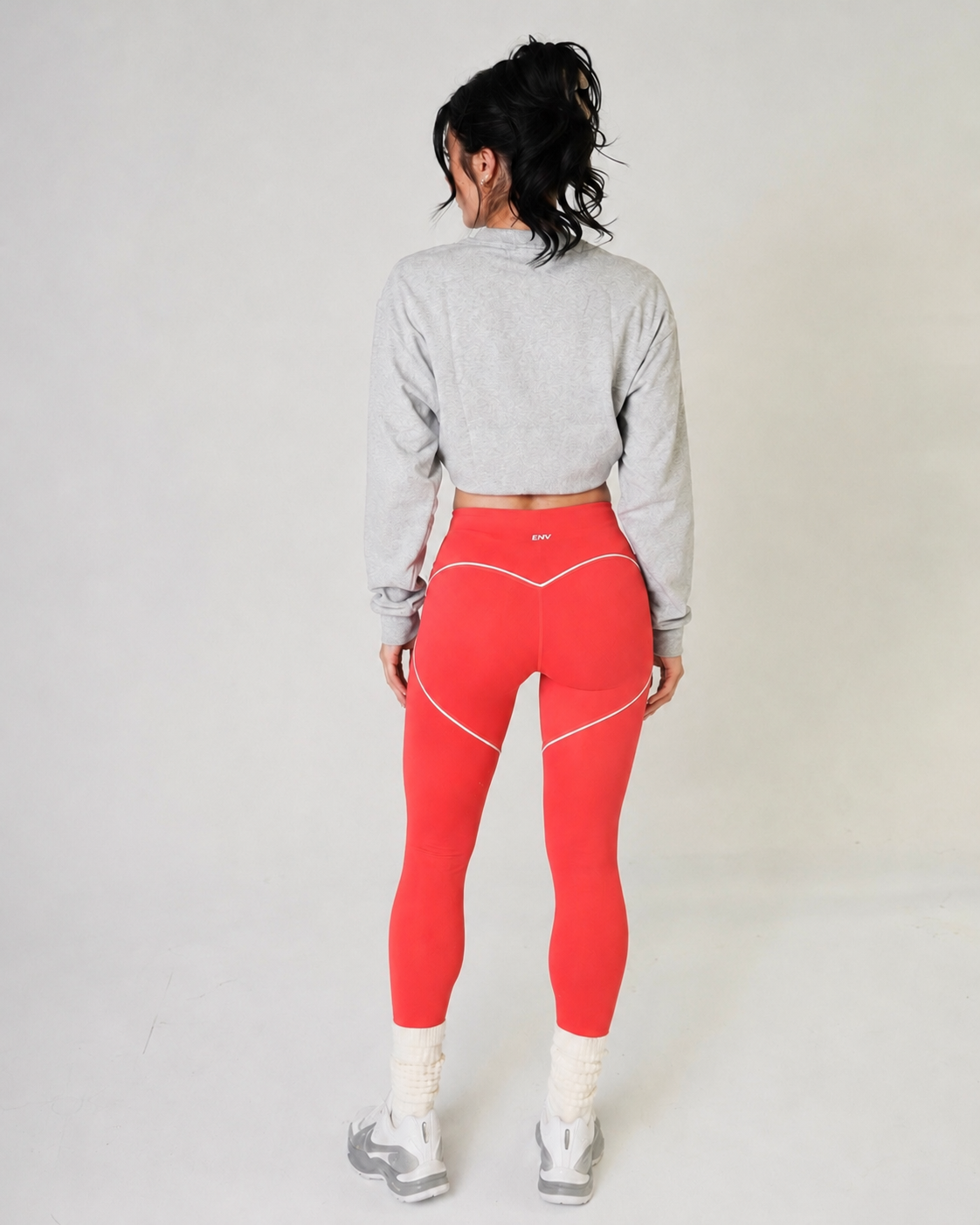Coral Devotion Leggings
